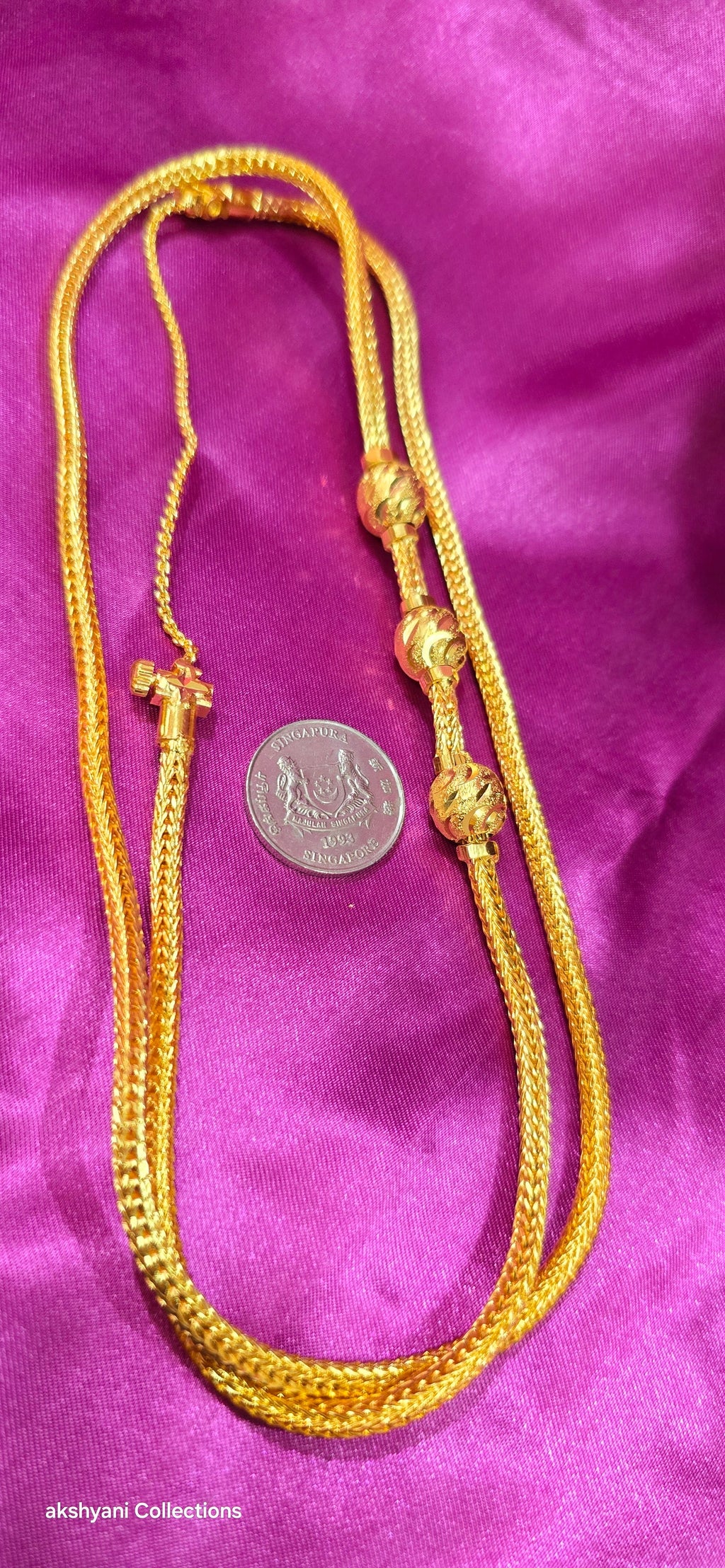 5  pawn thickness box  daily wear type of jewellery. Code 721. Not 916 gold.