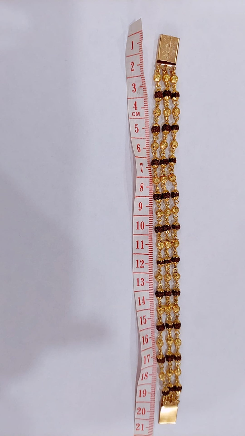 Faux rudharksha bracelet