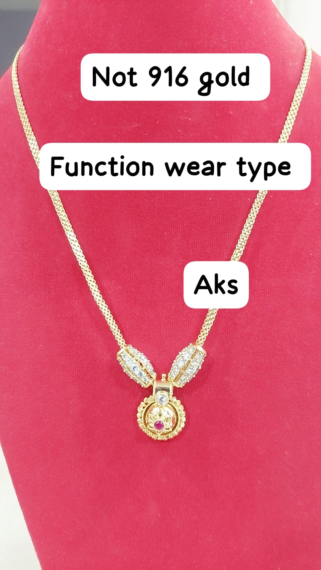 Code 588A,function wear type of jewellery ( not 916)